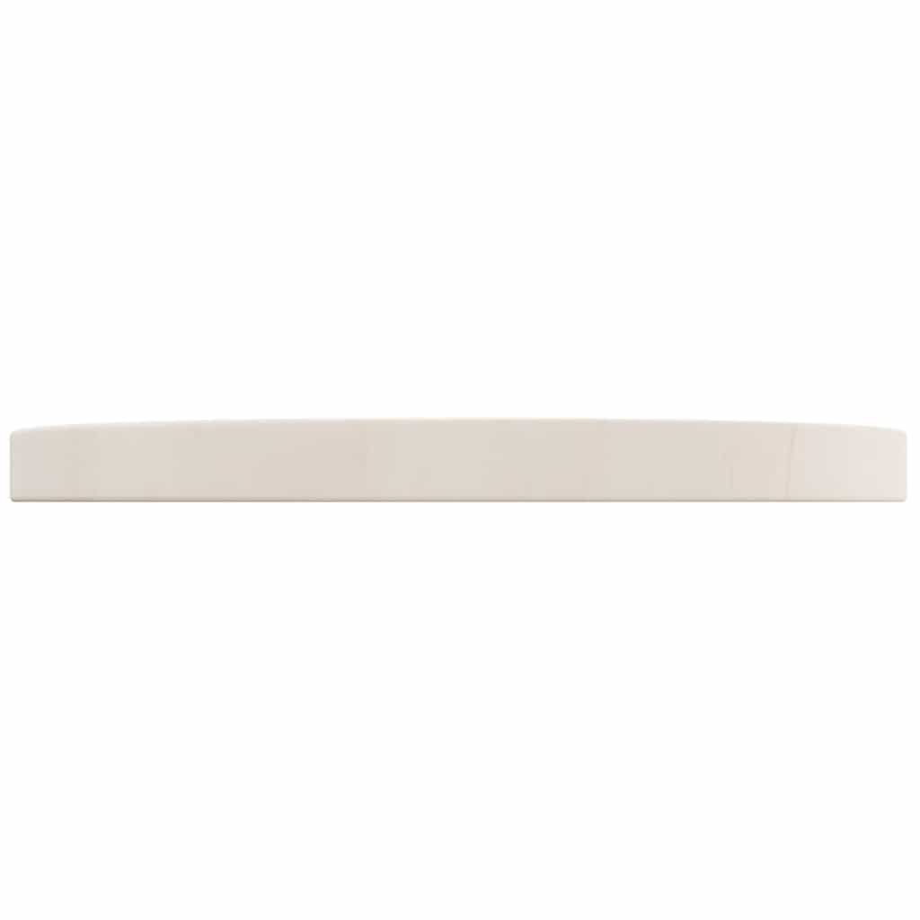 Table Top Round White Ø40x3 cm Solid Wood Pine