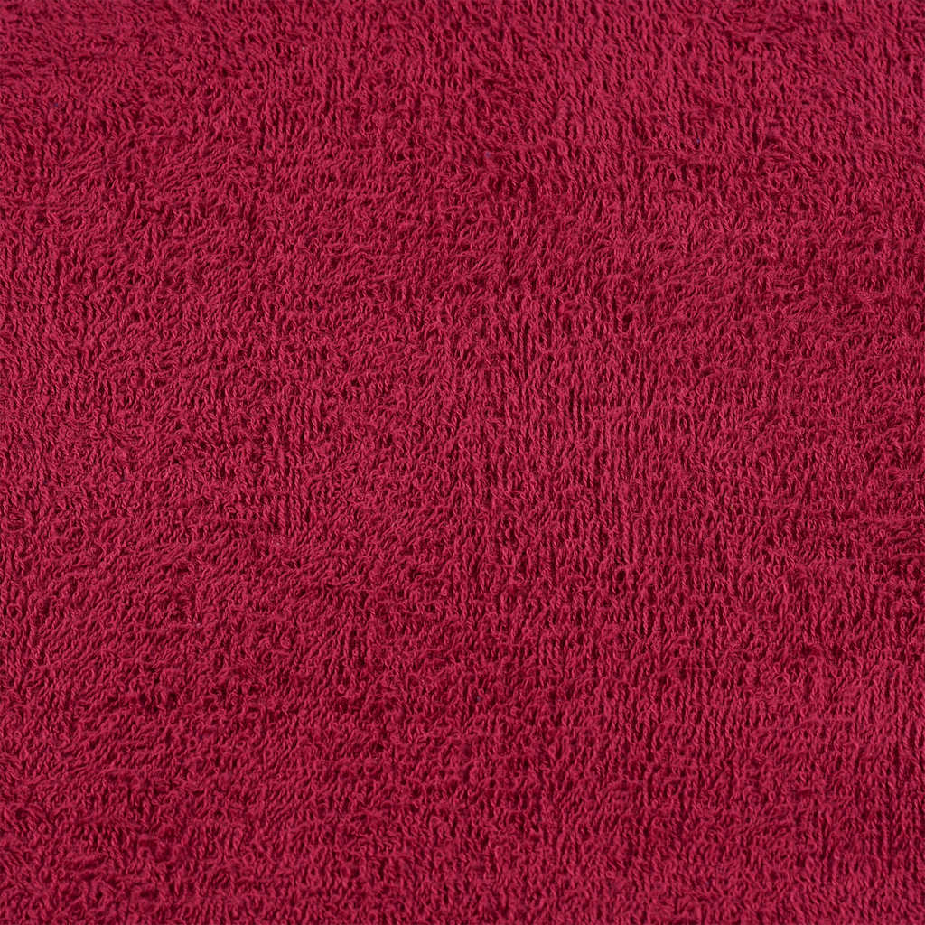 Sauna Towels "FROGN" 10 pcs Bordeaux 80x200 cm 360 gsm