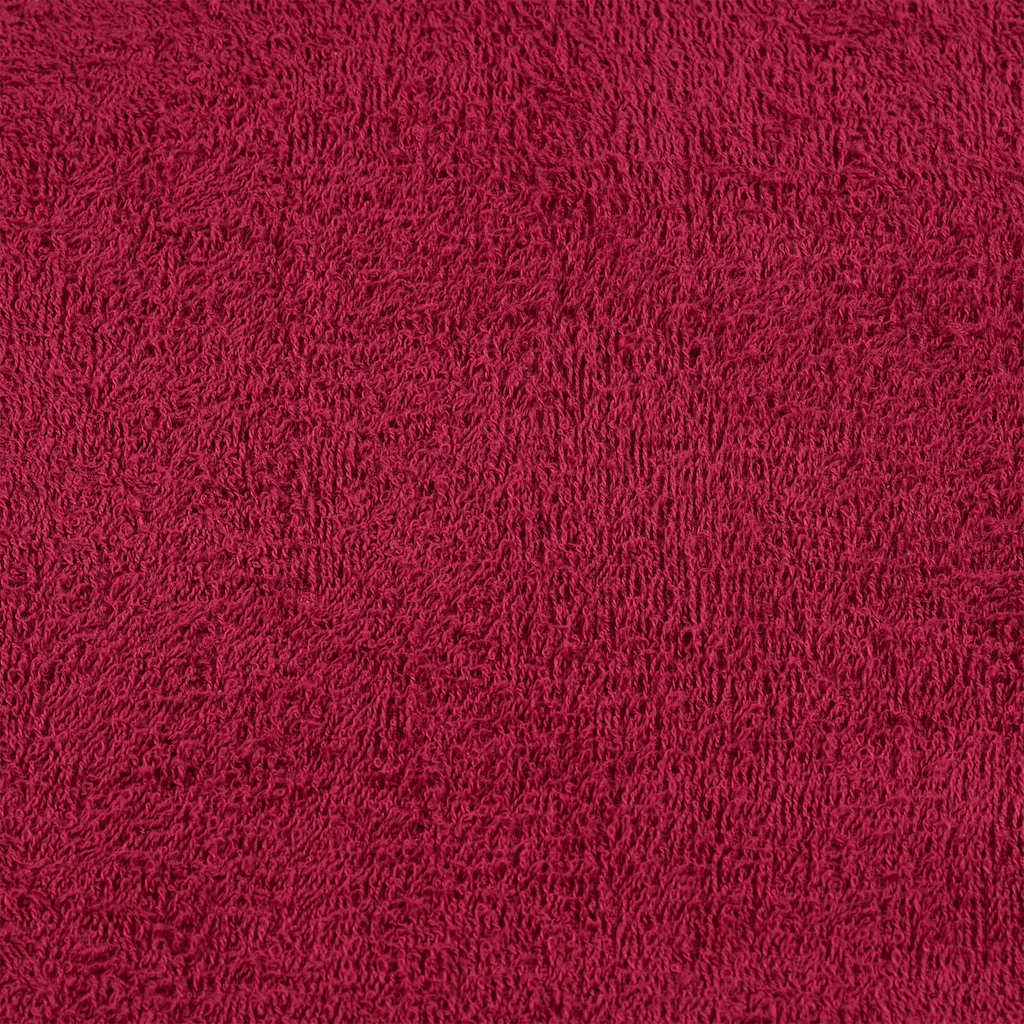 Towels "FROGN" 10 pcs Bordeaux 100x200 cm 360 gsm