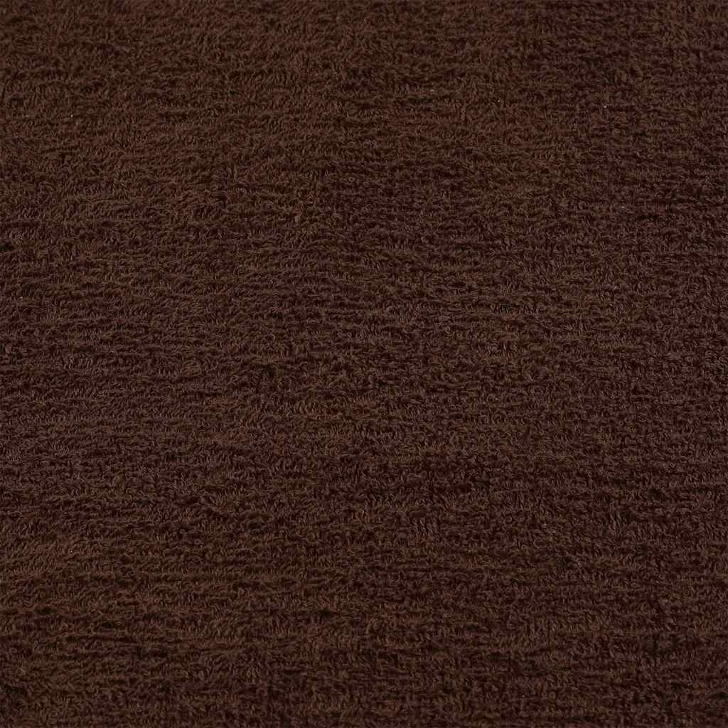 Hand Towels "FROGN" 4 pcs Brown 50x100 cm 360 gsm