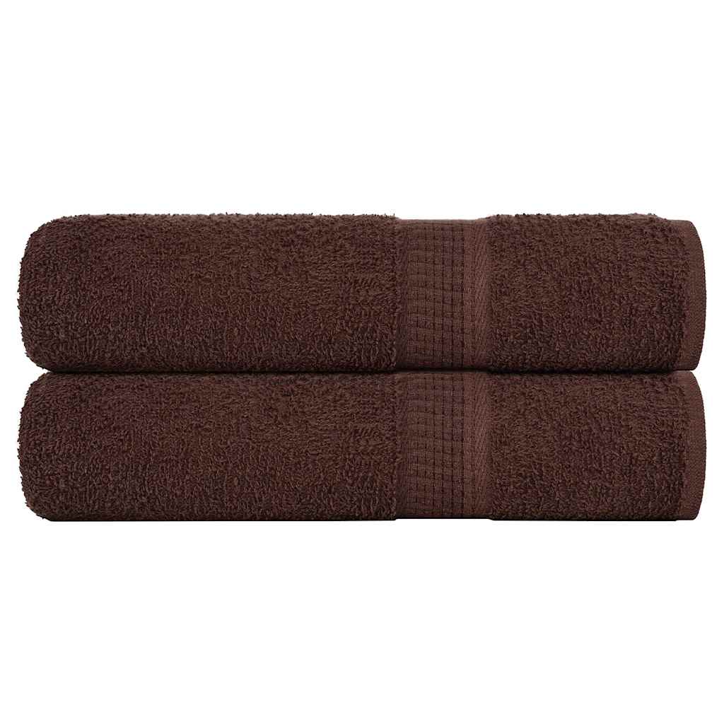 Shower Towels "FROGN" 2 pcs Brown 70x140 cm 360 gsm