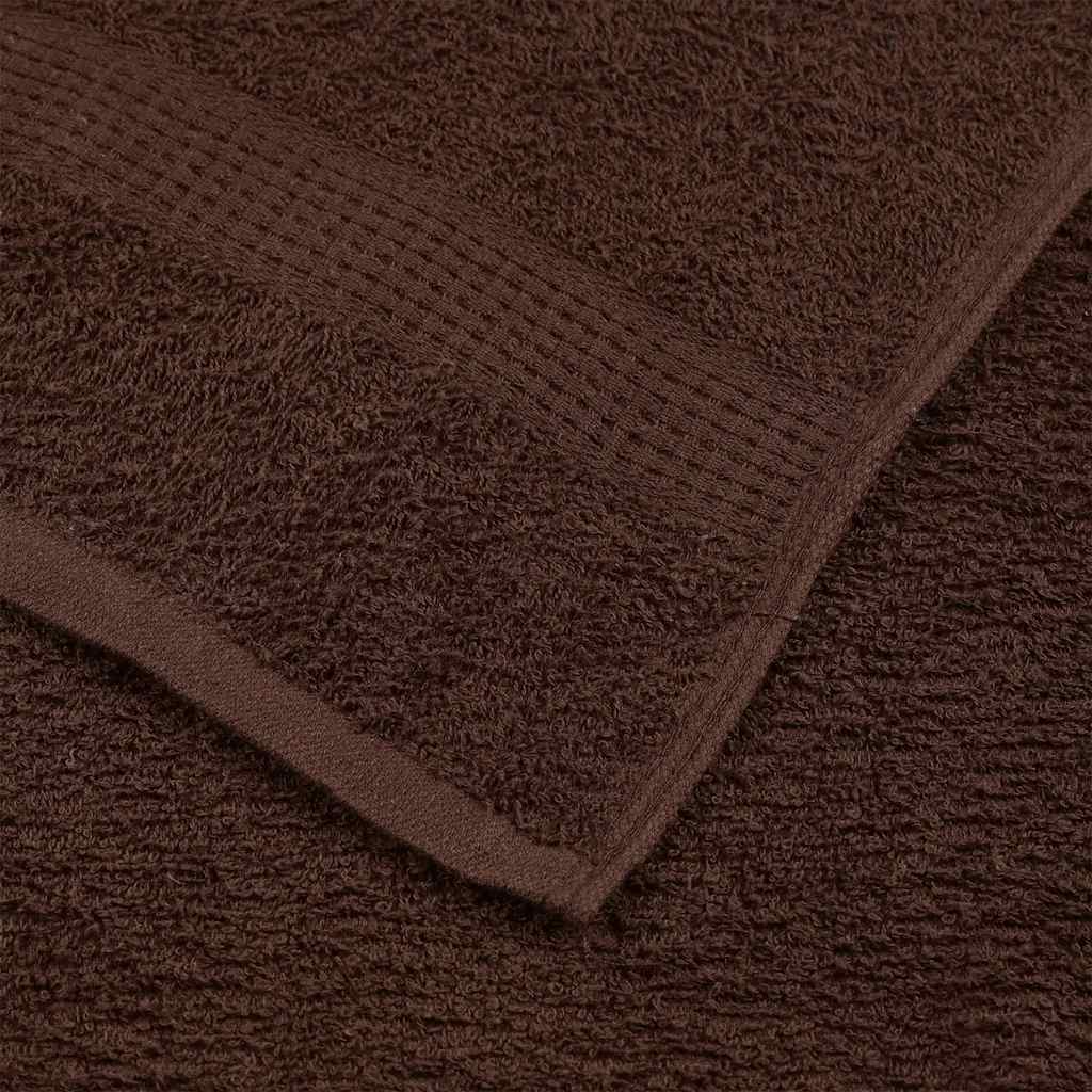 Shower Towels "FROGN" 2 pcs Brown 70x140 cm 360 gsm