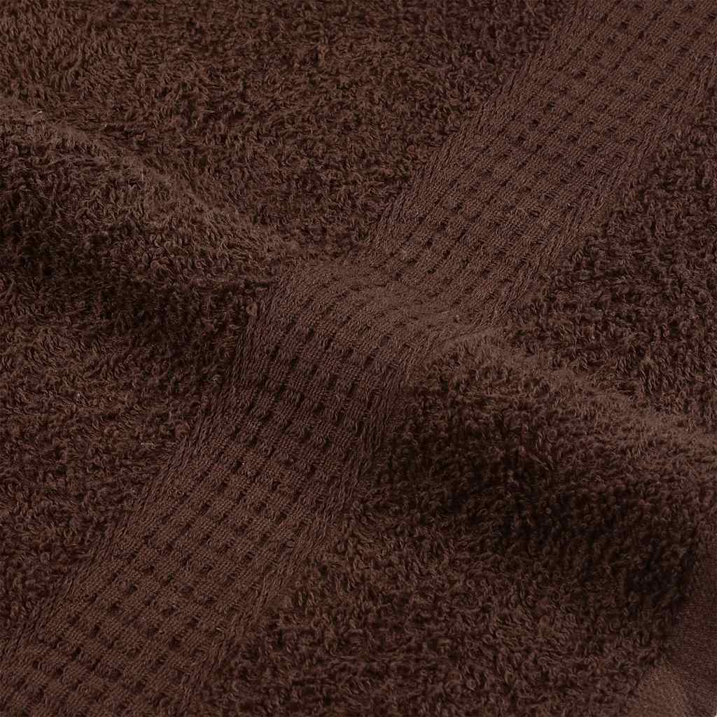 Towels "FROGN" 10 pcs Brown 100x200 cm 360 gsm