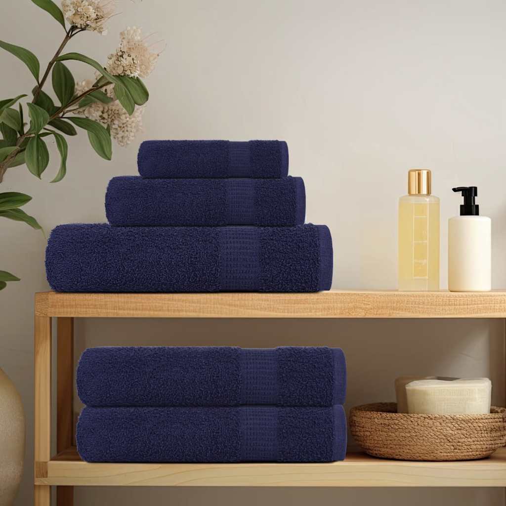 Wash Towels "FROGN" 10 pcs Navy Blue 30x30 cm 360 gsm
