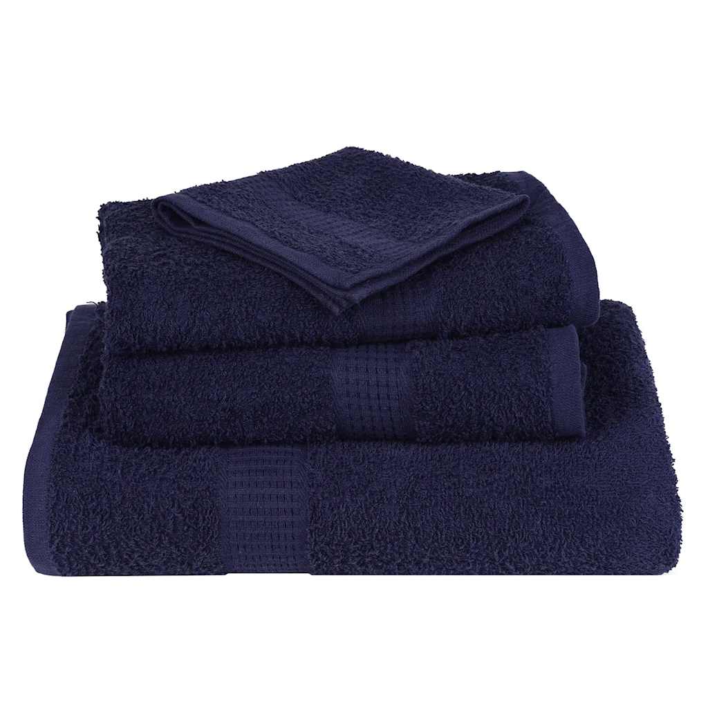 Guest Towels "FROGN" 4 pcs Navy Blue 30x50 cm 360 gsm