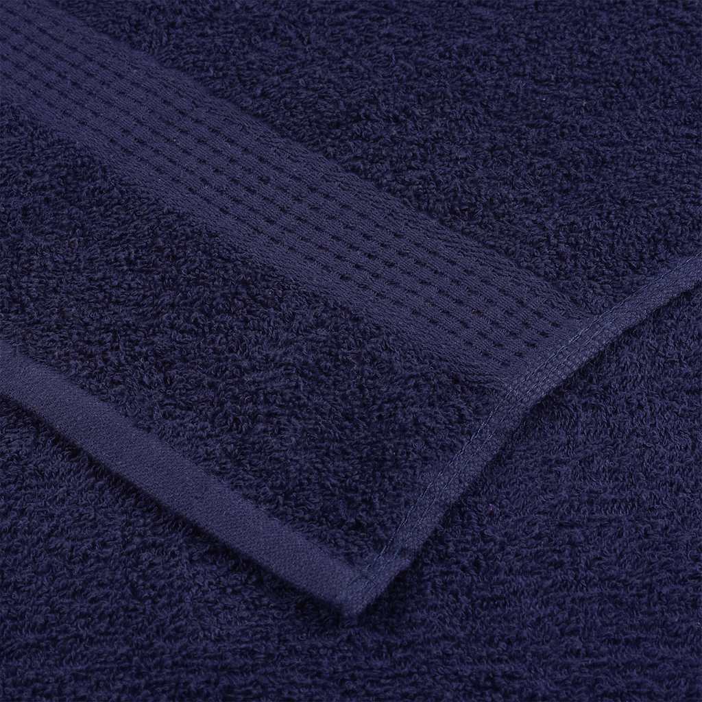 Hand Towels "FROGN" 2 pcs Navy Blue 50x100 cm 360 gsm