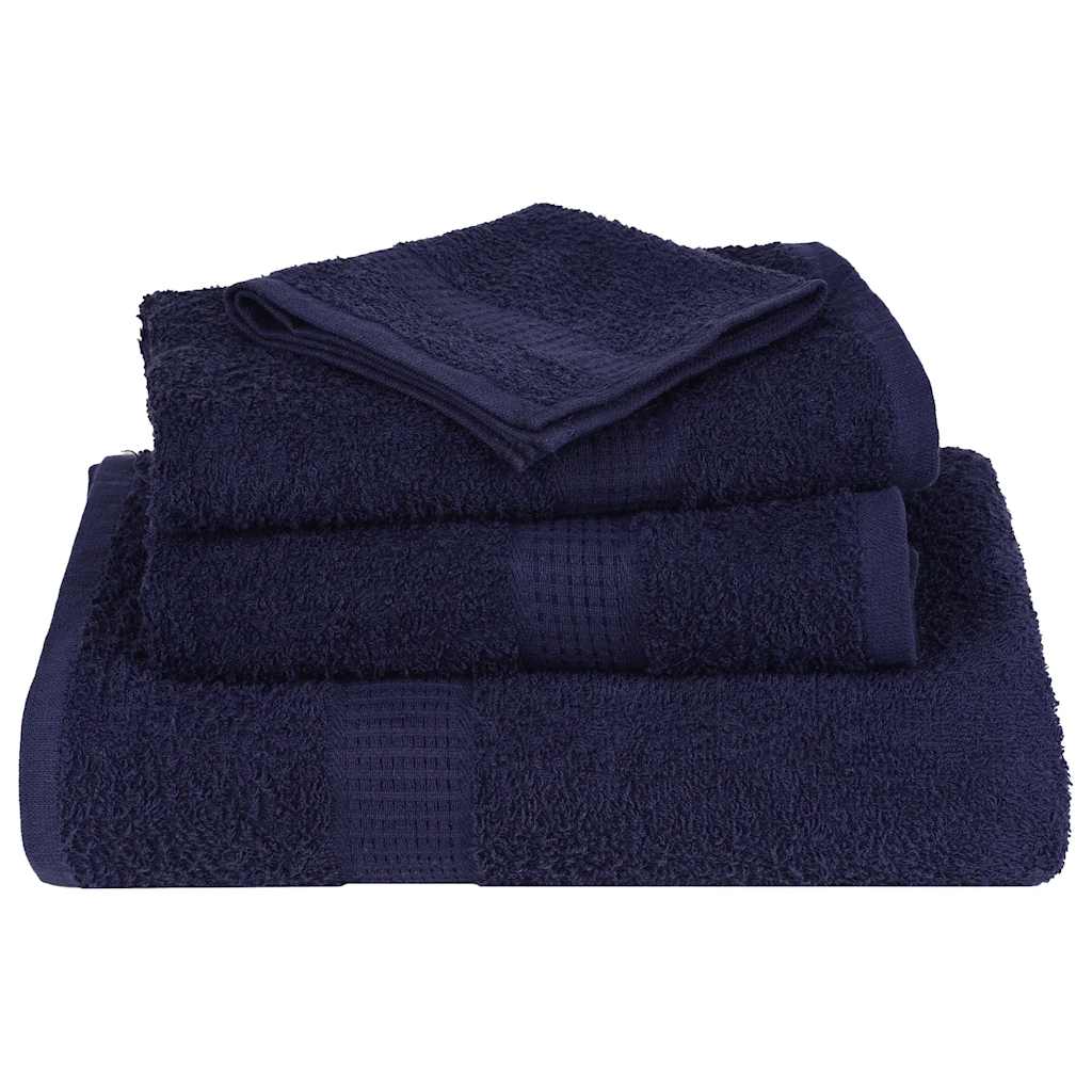 Shower Towels "FROGN" 4 pcs Navy Blue 70x140 cm 360 gsm