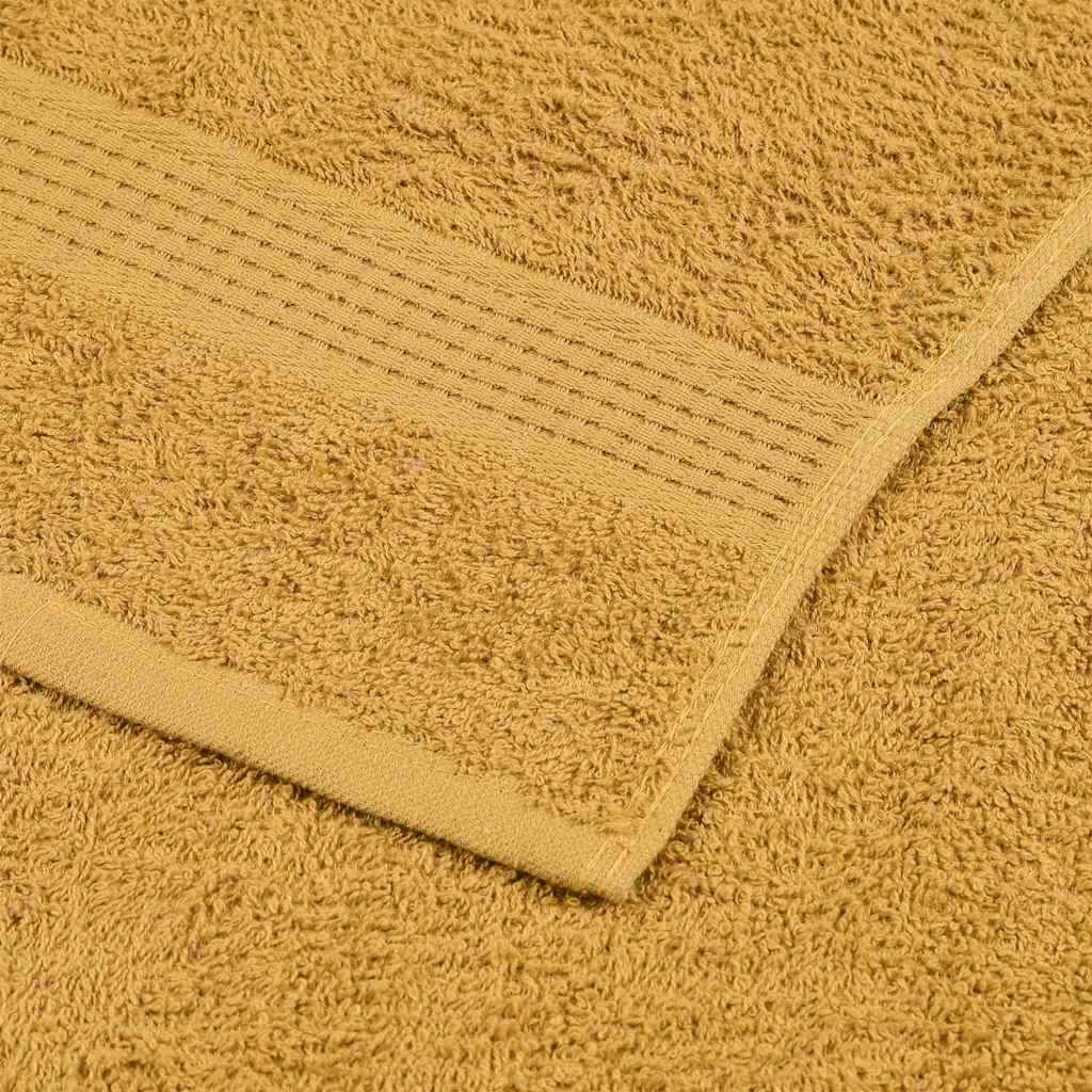 Wash Towels "FROGN" 10 pcs Gold 30x30 cm 360 gsm
