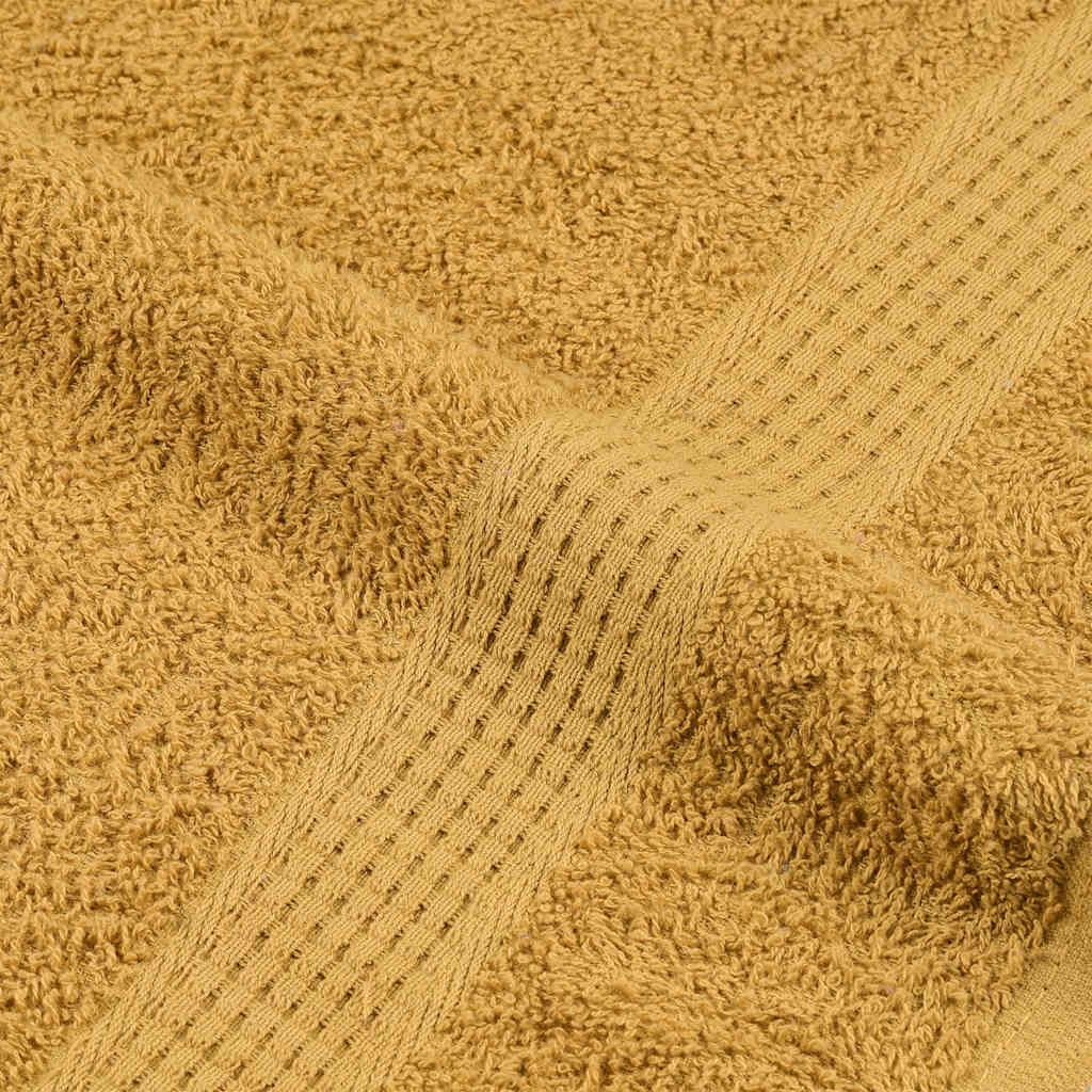 Hand Towels "FROGN" 4 pcs Gold 50x100 cm 360 gsm