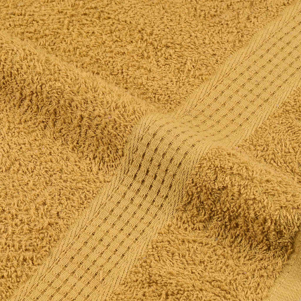 Shower Towels "FROGN" 10 pcs Gold 70x140 cm 360 gsm