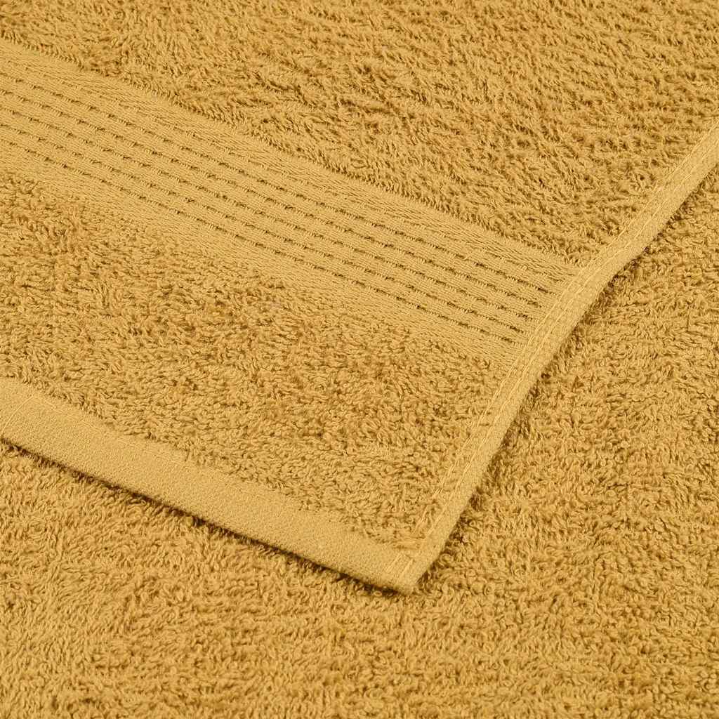 Bath Towels "FROGN" 2 pcs Gold 100x150 cm 360 gsm