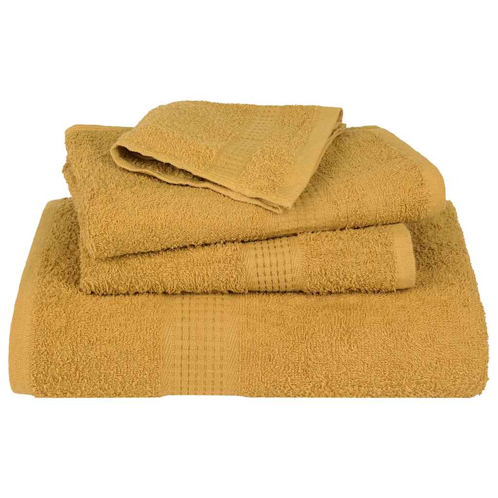 Towels "FROGN" 2 pcs Gold 100x200 cm 360 gsm