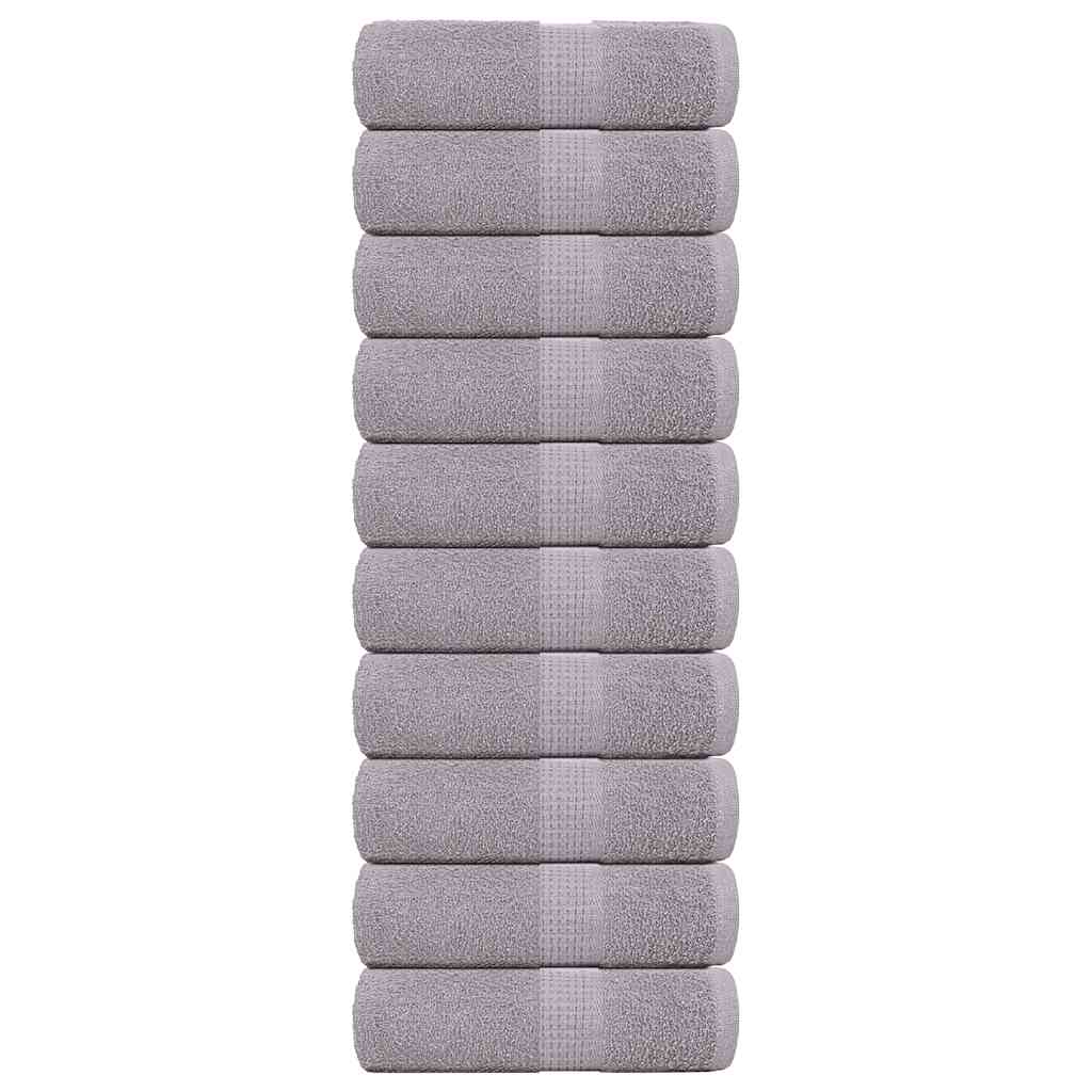 Wash Towels "FROGN" 10 pcs Grey 30x30 cm 360 gsm