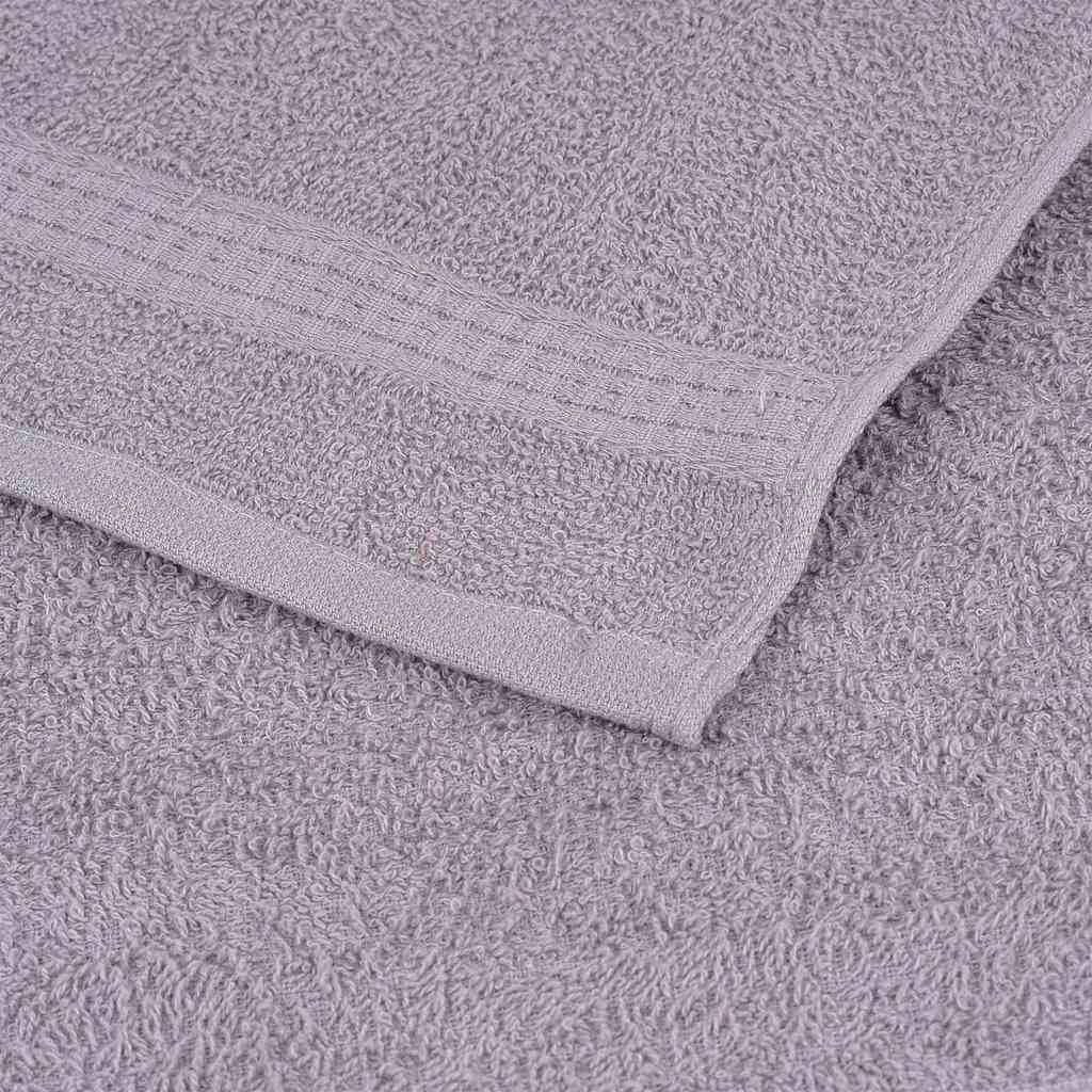 Shower Towels "FROGN" 4 pcs Grey 70x140 cm 360 gsm