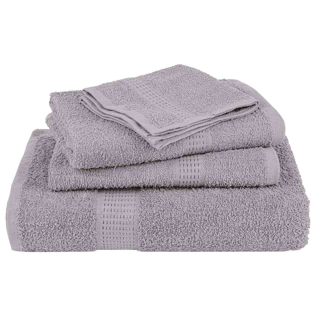 Bath Towels "FROGN" 2 pcs Grey 100x150 cm 360 gsm