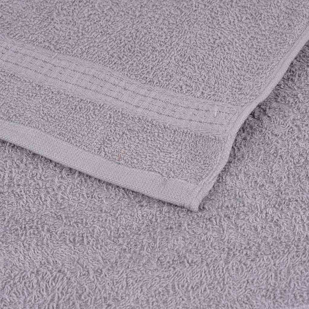 Sauna Towels "FROGN" 2 pcs Grey 80x200 cm 360 gsm