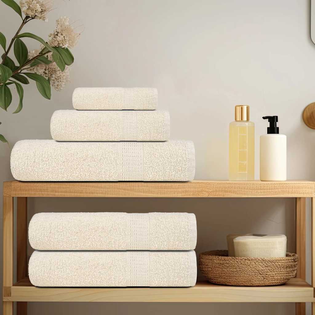Towels "FROGN" 4 pcs Cream 100x200 cm 360 gsm