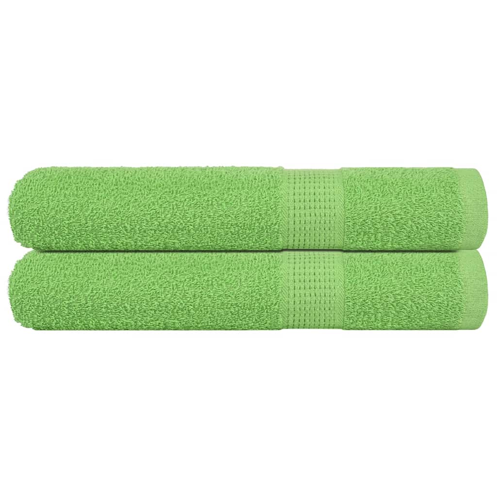 Sauna Towels "FROGN" 2 pcs Apple Green 80x200 cm 360 gsm