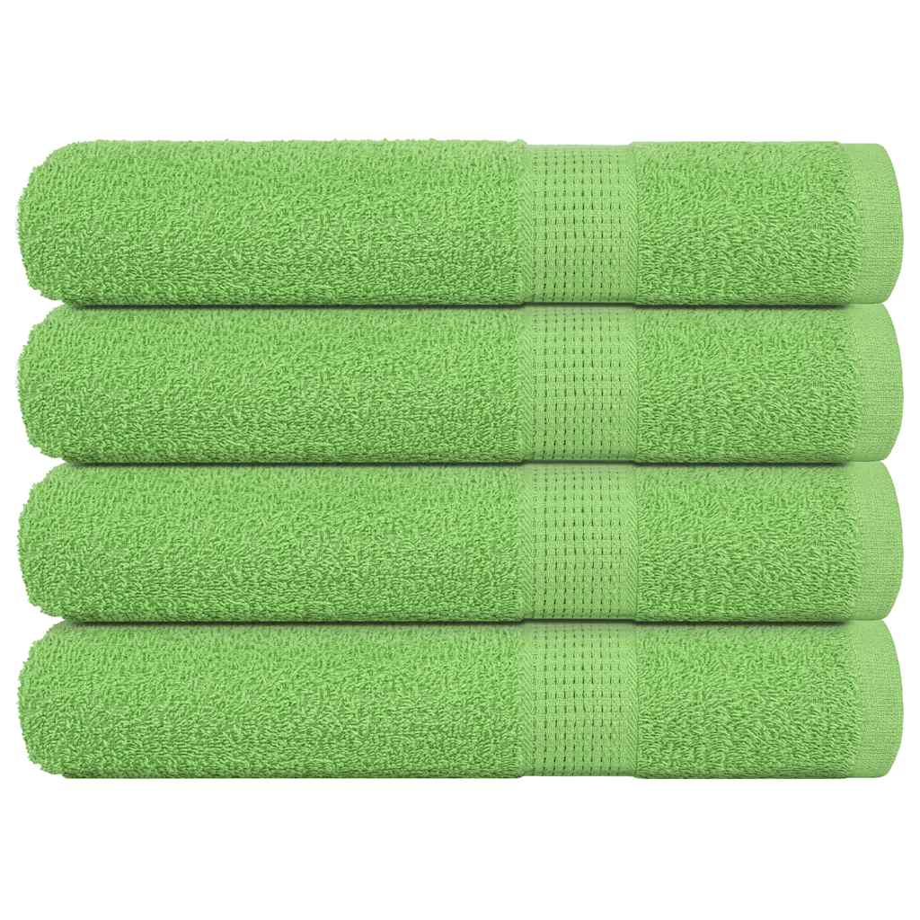 Sauna Towels "FROGN" 4 pcs Apple Green 80x200 cm 360 gsm