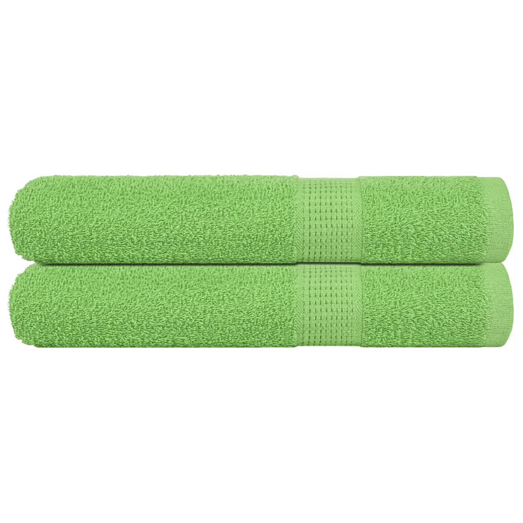 Towels "FROGN" 2 pcs Apple Green 100x200 cm 360 gsm