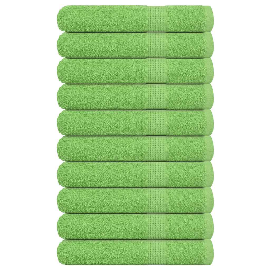 Towels "FROGN" 10 pcs Apple Green 100x200 cm 360 gsm