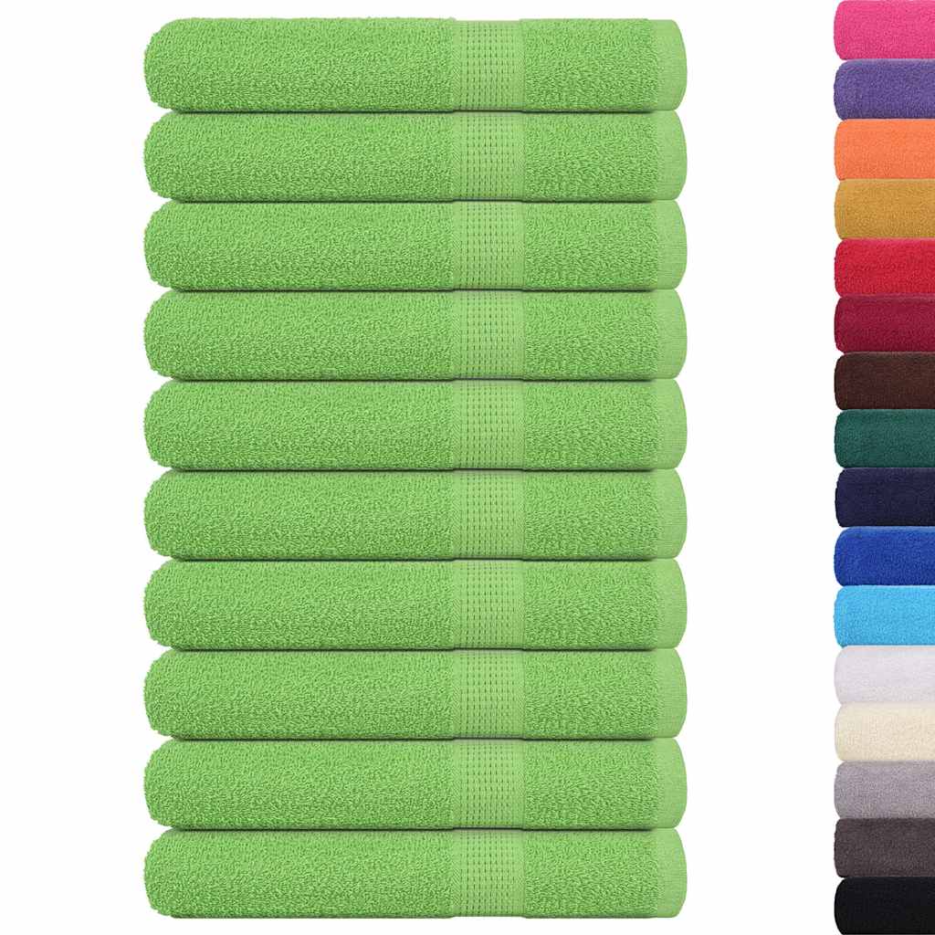 Towels "FROGN" 10 pcs Apple Green 100x200 cm 360 gsm