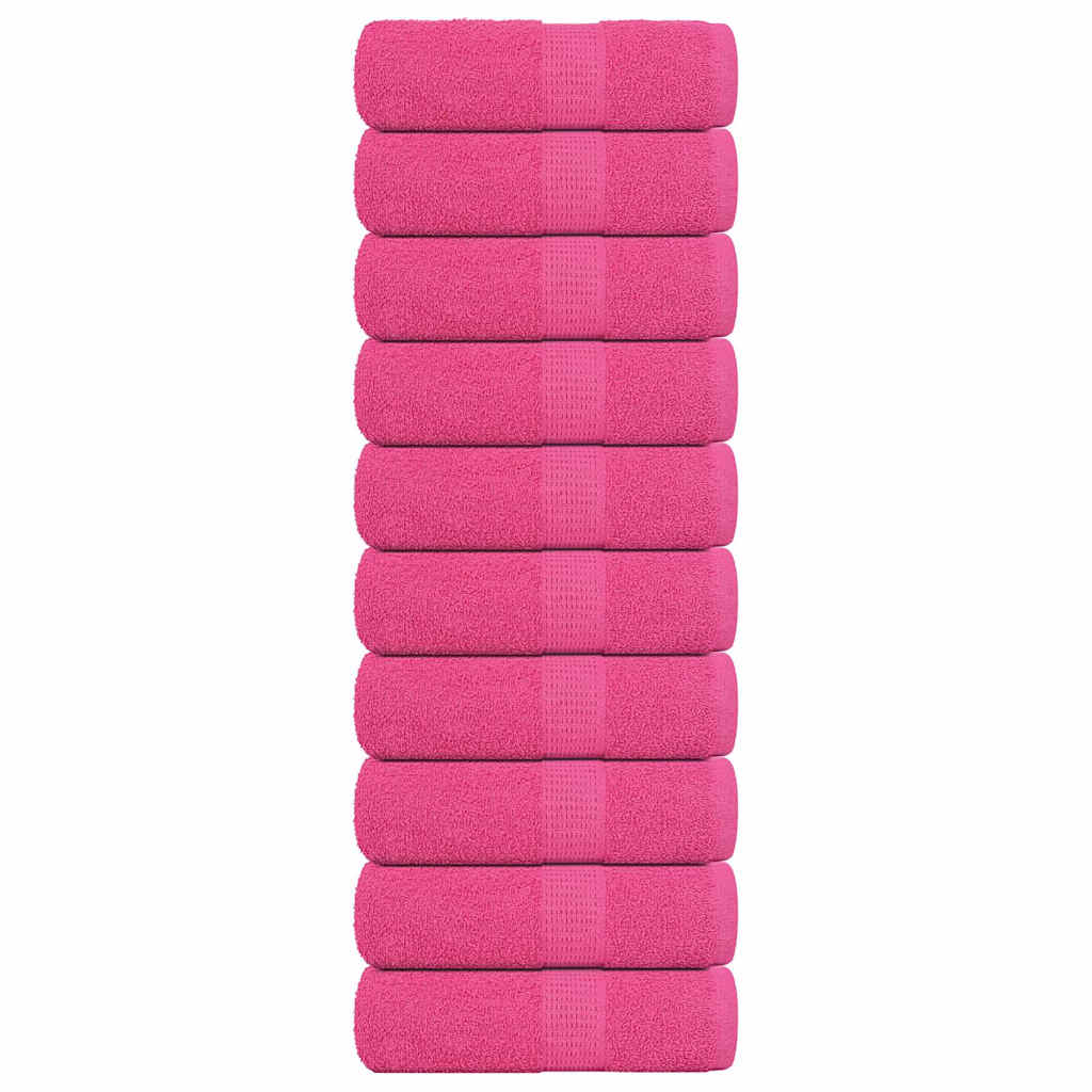 Wash Towels "FROGN" 10 pcs Pink 30x30 cm 360 gsm