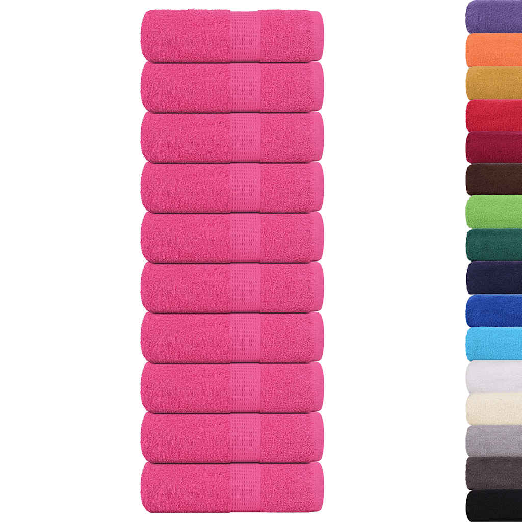 Wash Towels "FROGN" 10 pcs Pink 30x30 cm 360 gsm