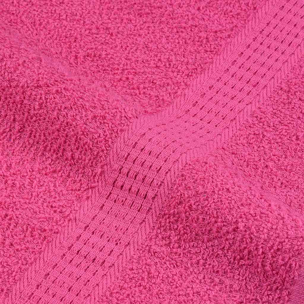 Hand Towels "FROGN" 2 pcs Pink 50x100 cm 360 gsm