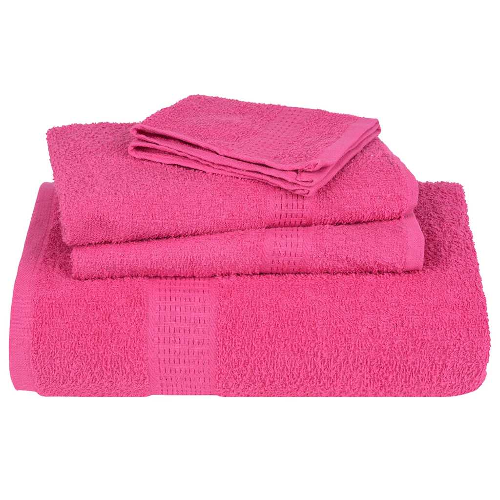 Bath Towels "FROGN" 10 pcs Pink 100x150 cm 360 gsm