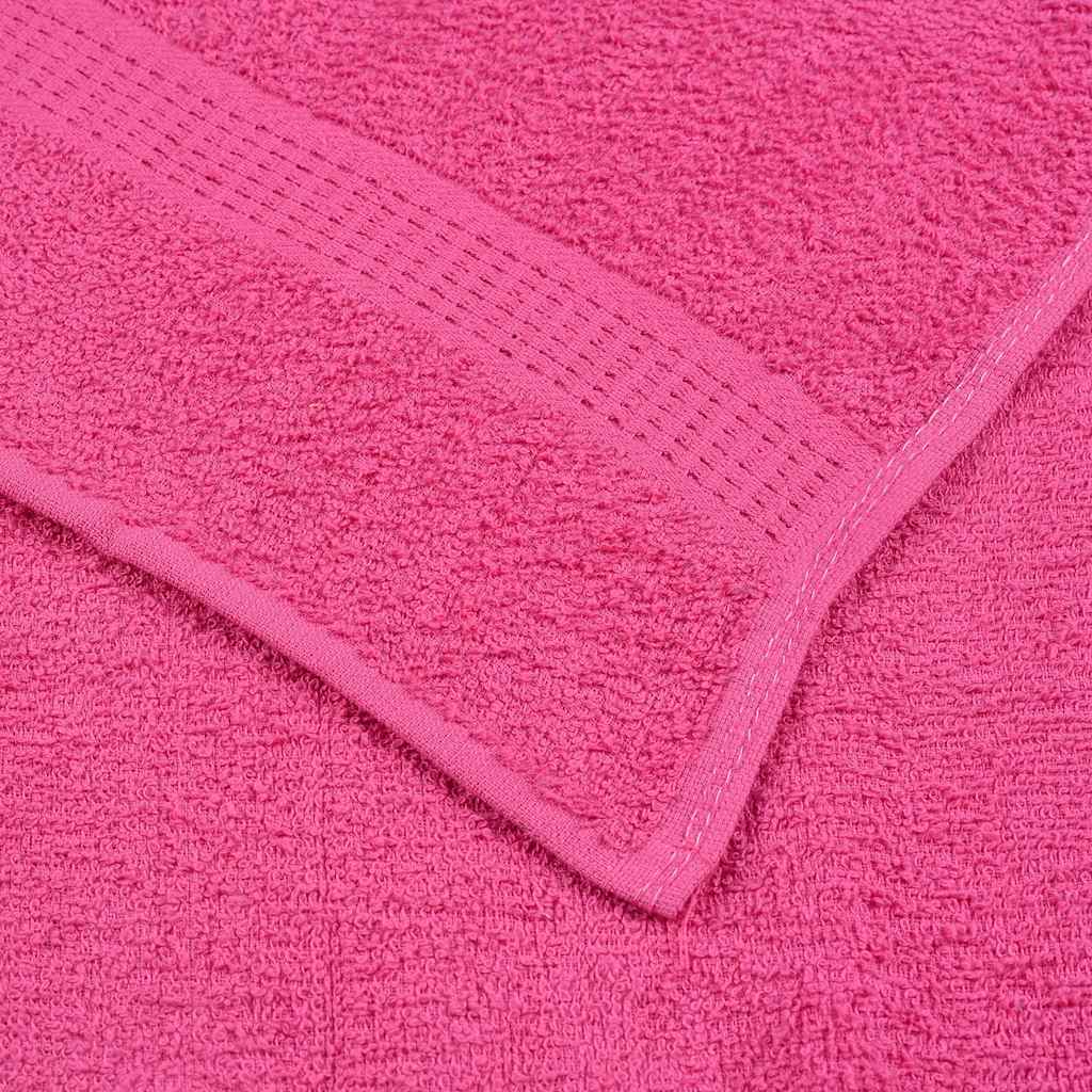 Bath Towels "FROGN" 10 pcs Pink 100x150 cm 360 gsm