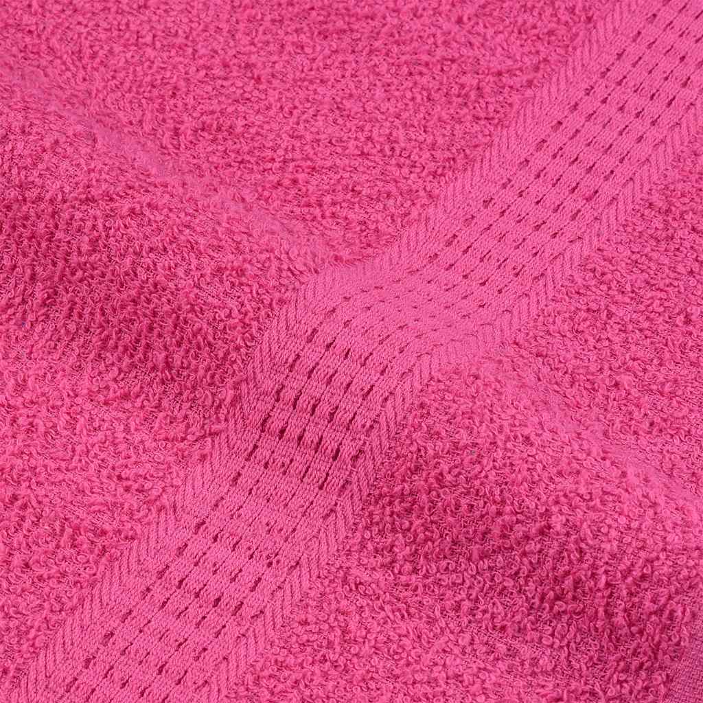 Towels "FROGN" 10 pcs Pink 100x200 cm 360 gsm