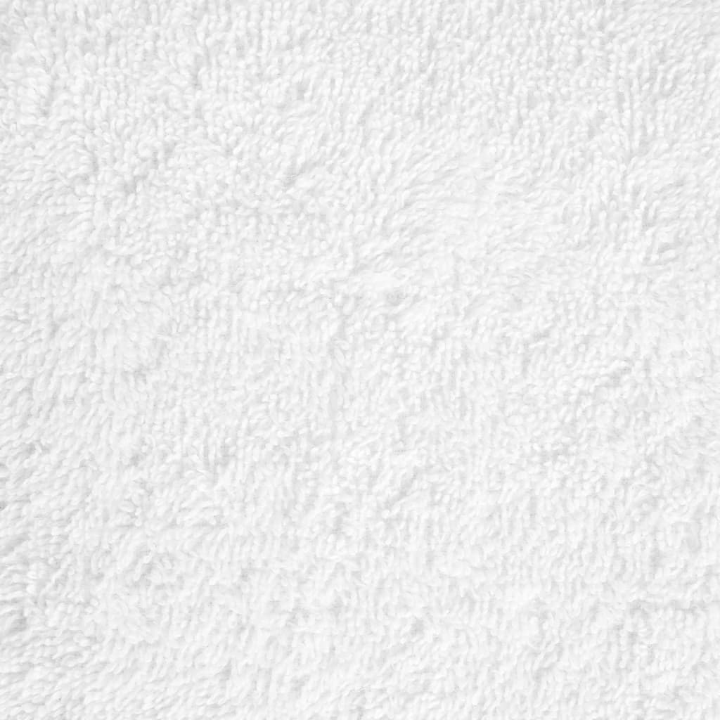 Premium Wash Towels "SOLUND" 4 pcs White 30x30 cm 600 gsm