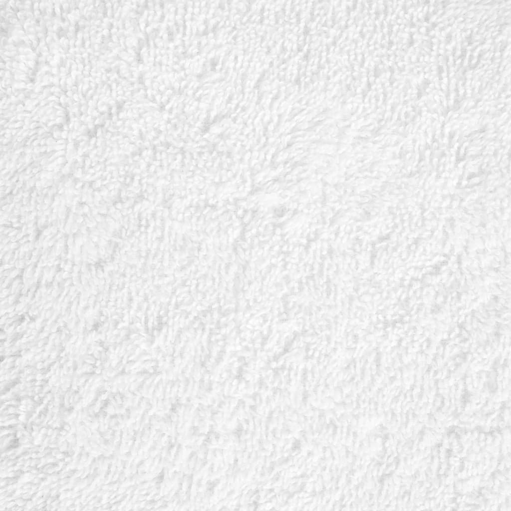 Premium Guest Towels "SOLUND" 4 pcs White 30x50 cm 600 gsm