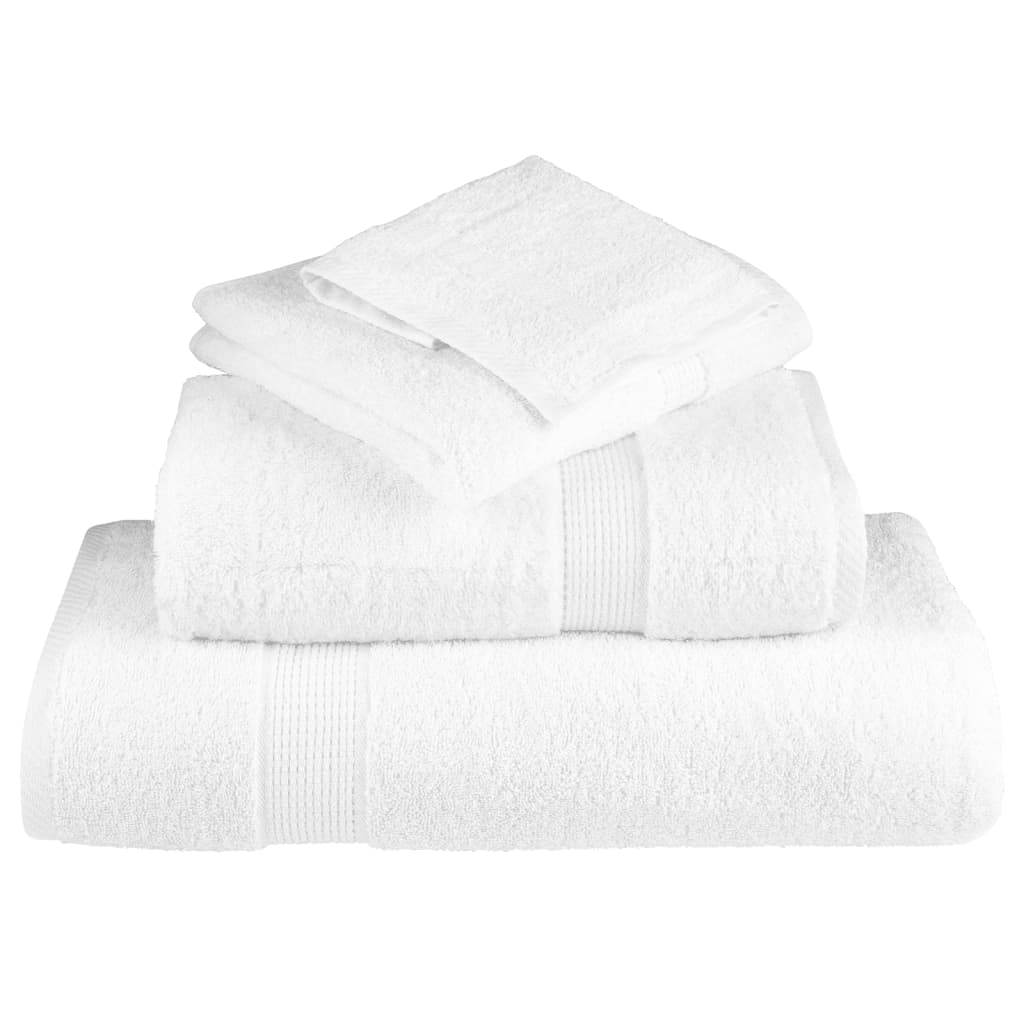 Premium Sauna Towels "SOLUND" 50 pcs White 80x200 cm 600 gsm