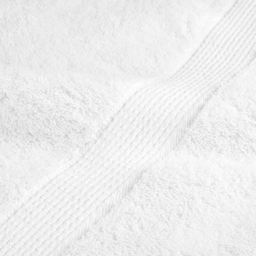 Premium Sauna Towels "SOLUND" 50 pcs White 80x200 cm 600 gsm