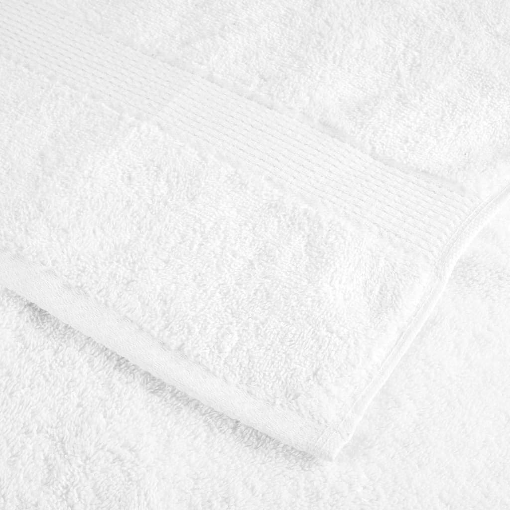 Premium Towels "SOLUND" 50 pcs White 100x200 cm 600 gsm