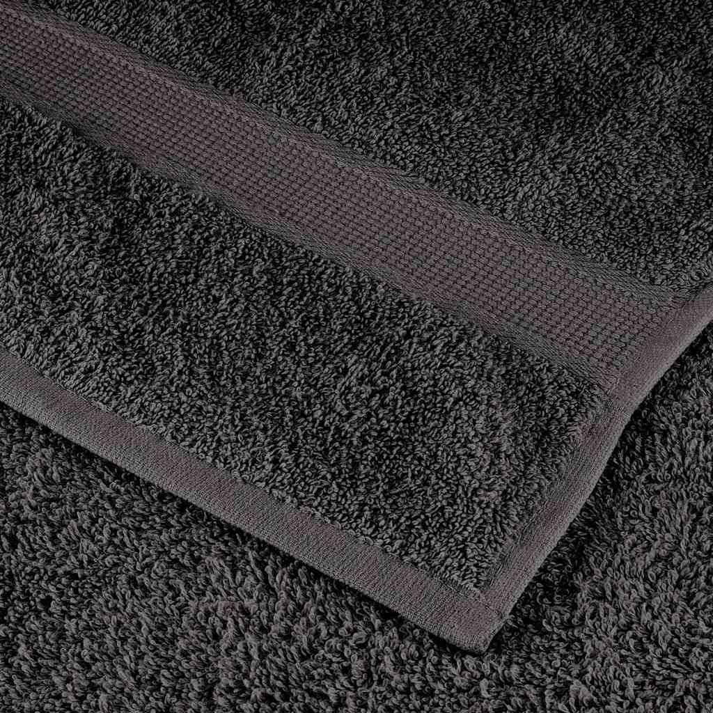 Guest Towel SOLUND 10 pcs Anthracite 15 x 21 cm 550 gsm