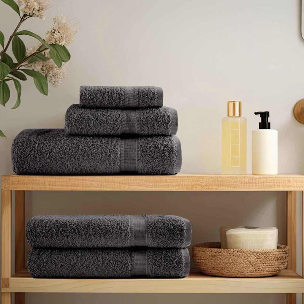Guest Towel SOLUND 10 pcs Anthracite 15 x 21 cm 550 gsm