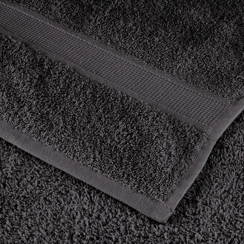Premium Wash Towels "SOLUND" 4 pcs Anthracite 30x30 cm 600 gsm