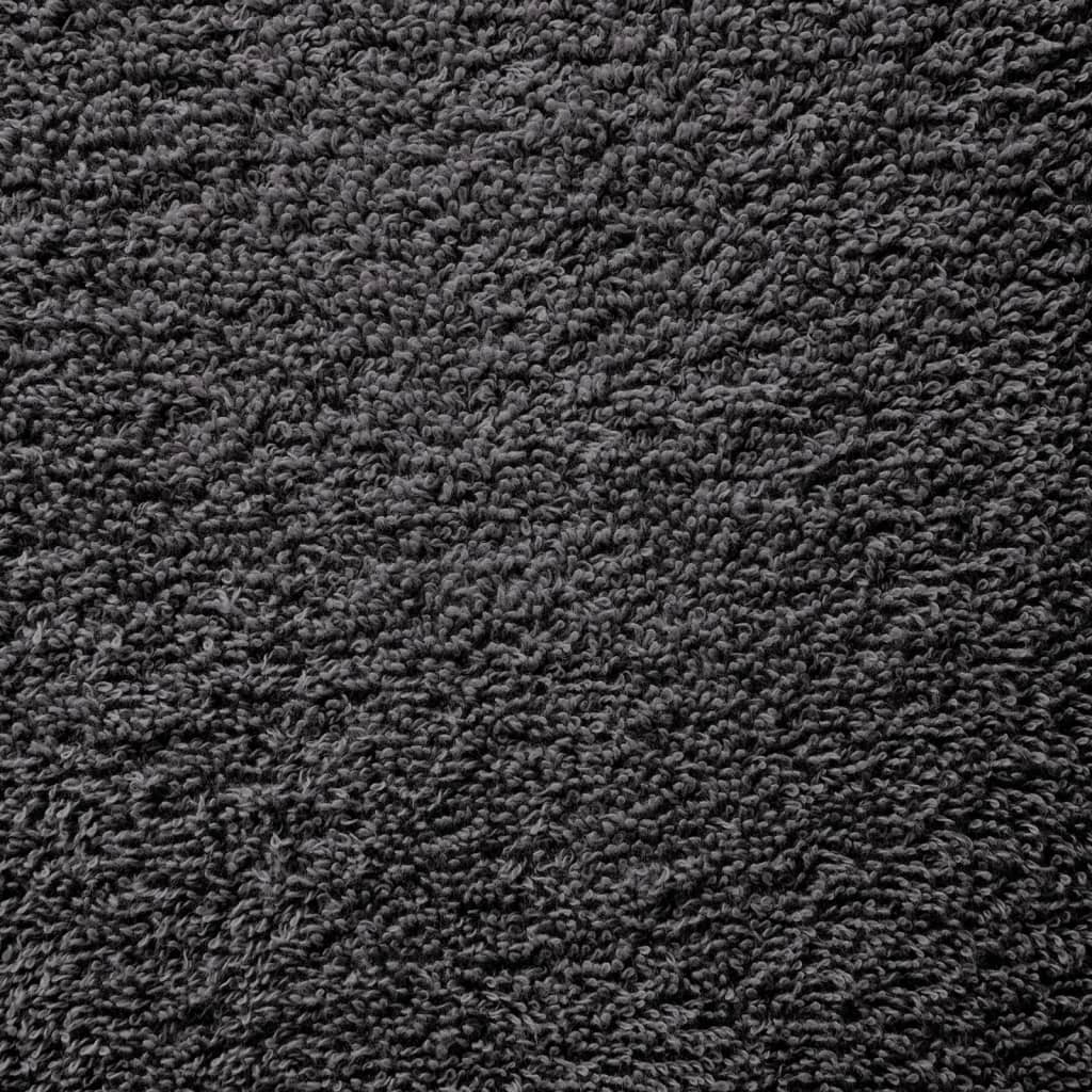 Premium Wash Towels "SOLUND" 10 pcs Anthracite 30x30 cm 600 gsm