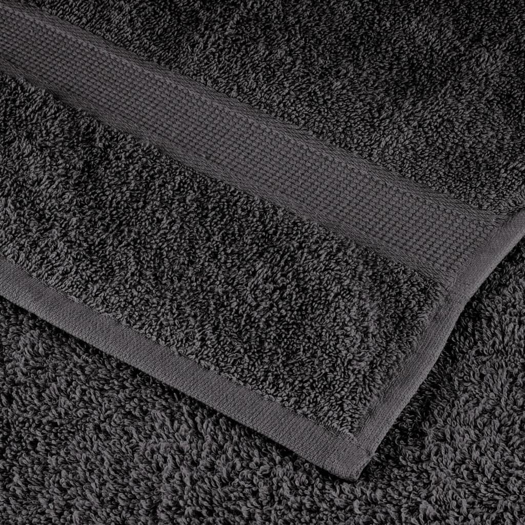 Premium Wash Towels "SOLUND" 50 pcs Anthracite 30x30 cm 600 gsm