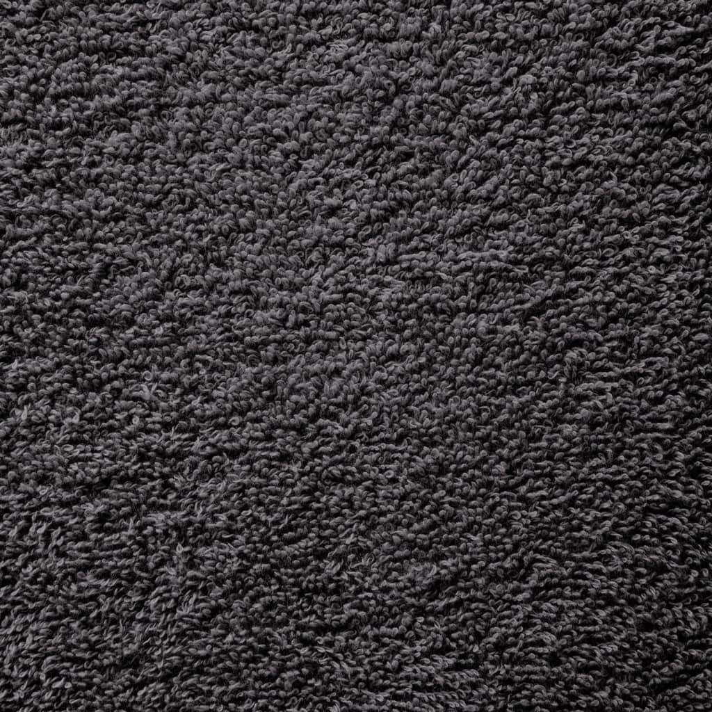 Premium Hand Towels "SOLUND" 50 pcs Anthracite 50x100 cm 600 gsm