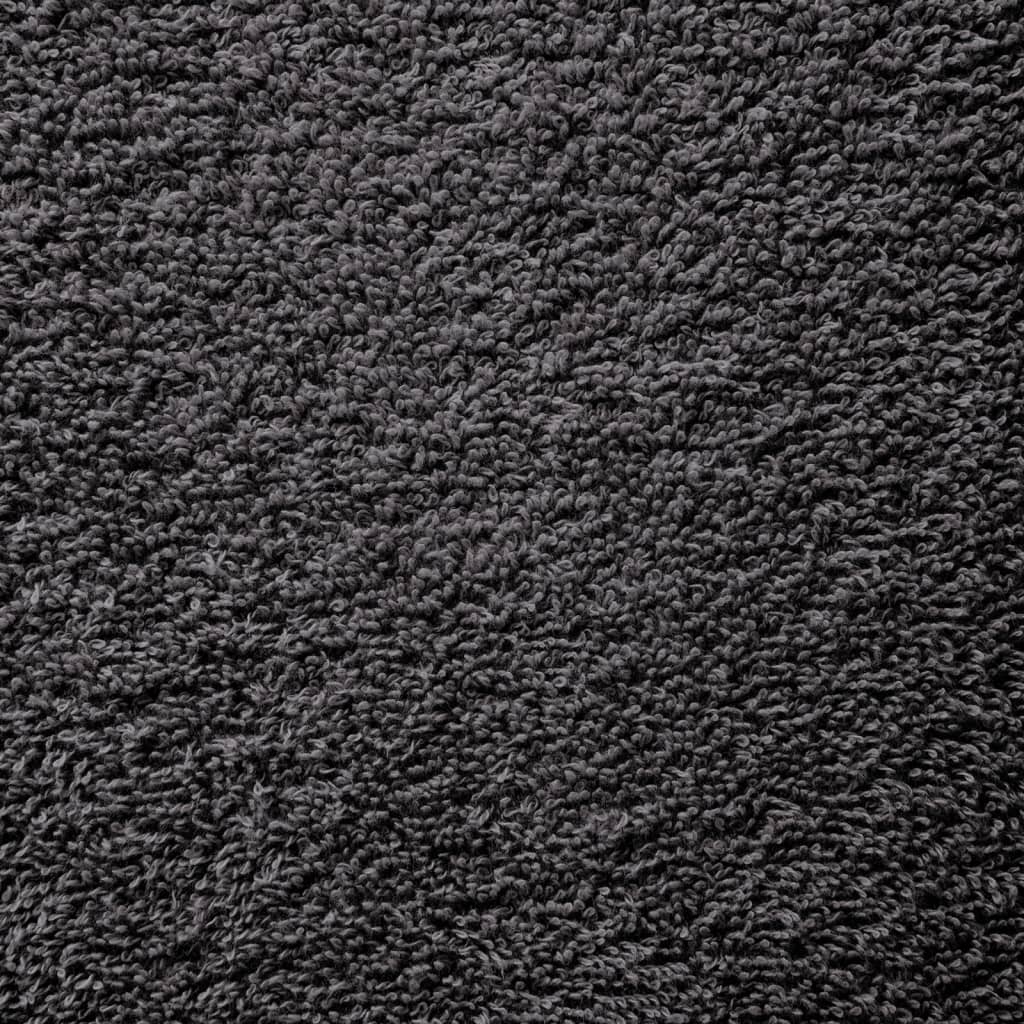 Premium Shower Towels "SOLUND" 2 pcs Anthracite 70x140 cm 600 gsm