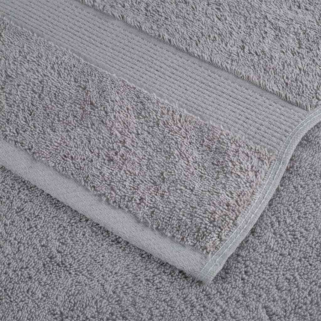 Guest Towel SOLUND 10 pcs Grey 15 x 21 cm 550 gsm