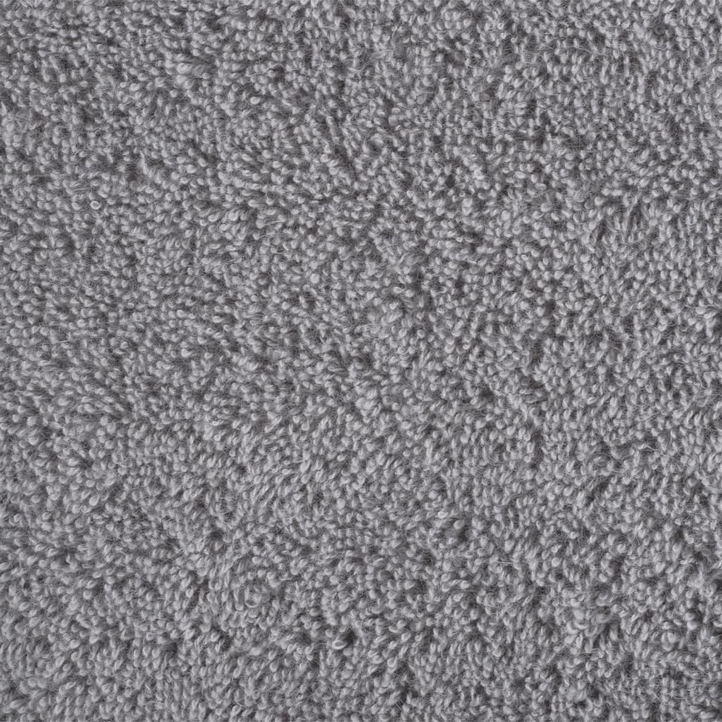 Premium Towels "SOLUND" 10 pcs Grey 100x200 cm 600 gsm