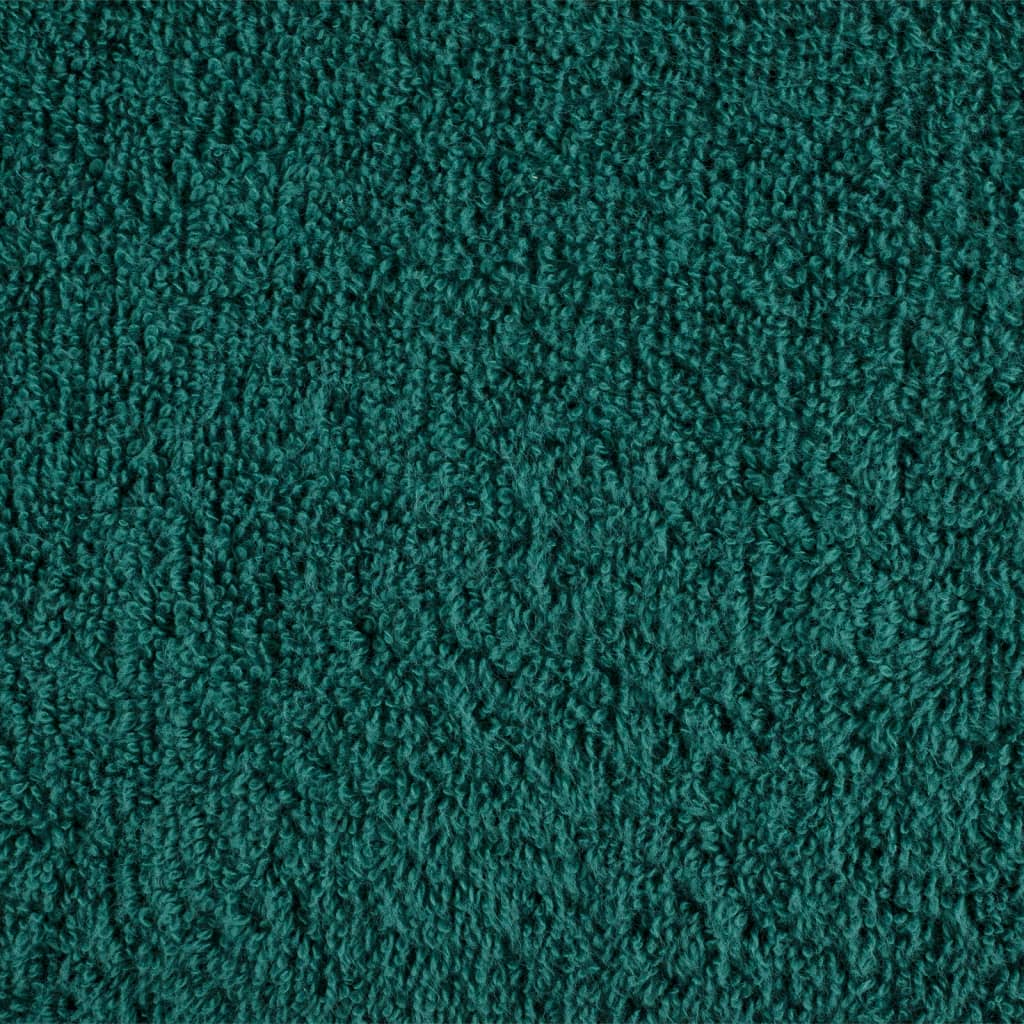 Premium Bath Towels "SOLUND" 10 pcs Green 100x150 cm 600 gsm