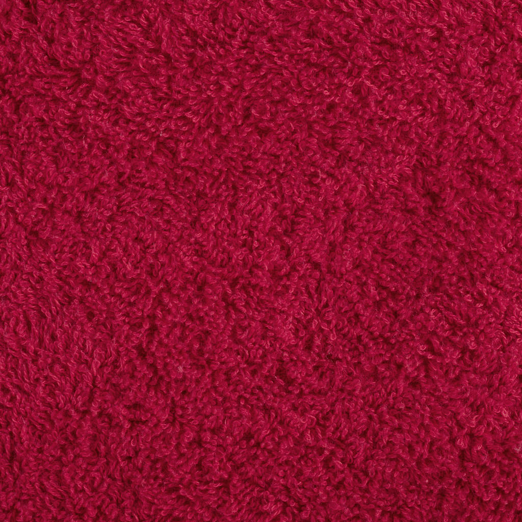 Premium Bath Towels "SOLUND" 4 pcs Red 100x150 cm 600 gsm