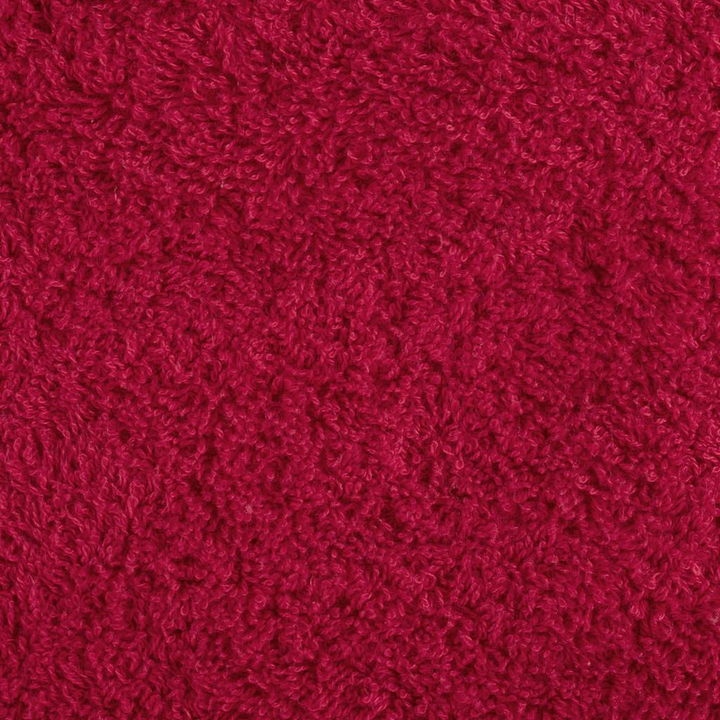 Premium Sauna Towels SOLUND 10 pcs Red 80x200 cm 600 gsm