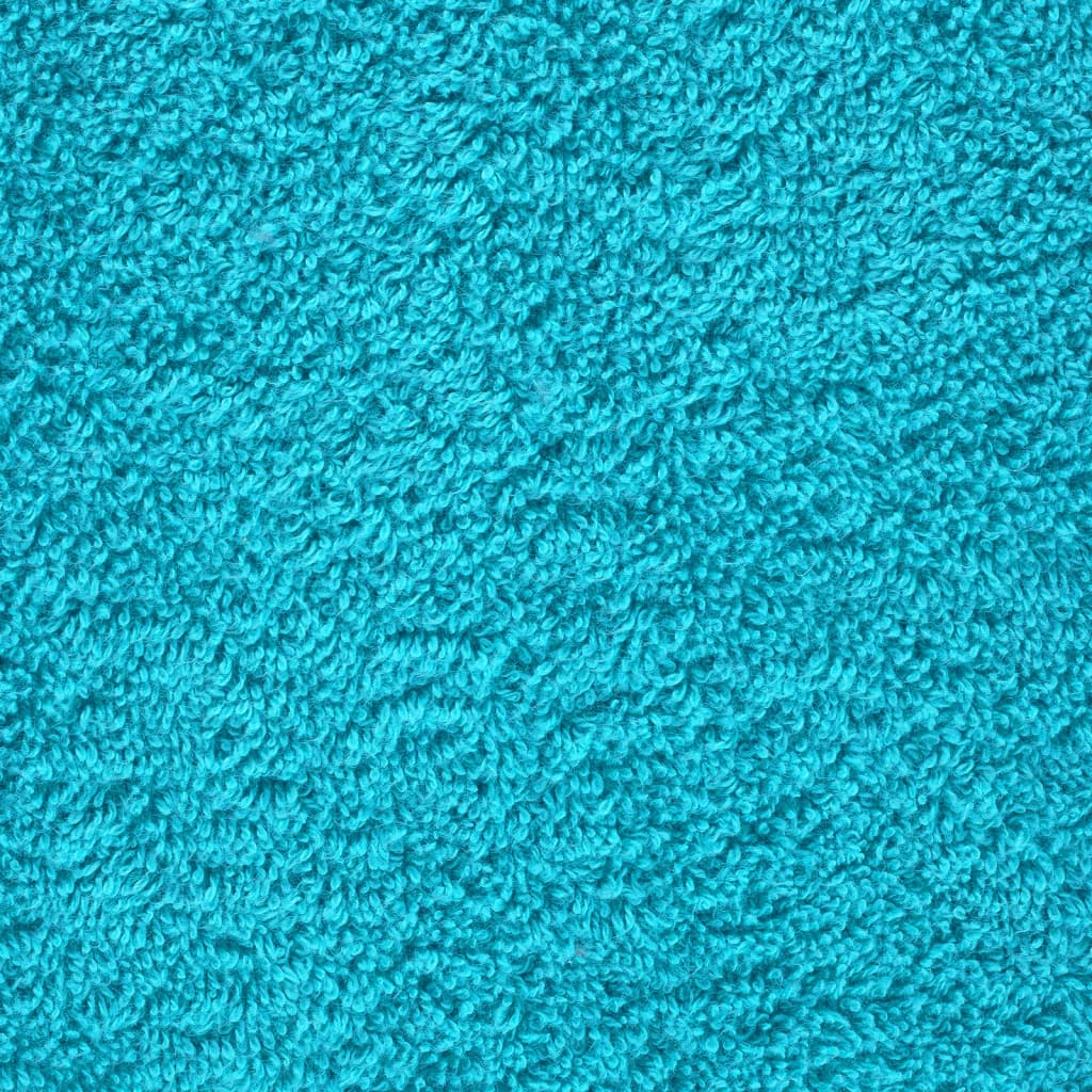 Premium Hand Towels SOLUND 2 pcs Turquoise 50x100 cm 600 gsm